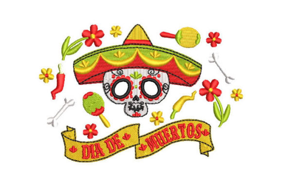 A Designer's Review: Day of the Dead Skull for Boutique Sweatshirts