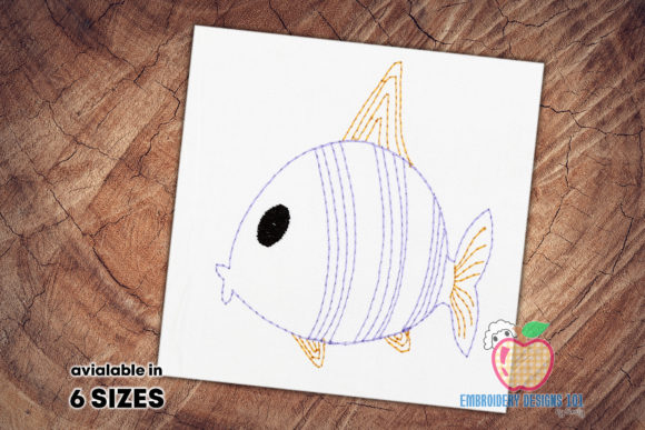 A Designer's Take on the Cute Cartoon Fish Sketch