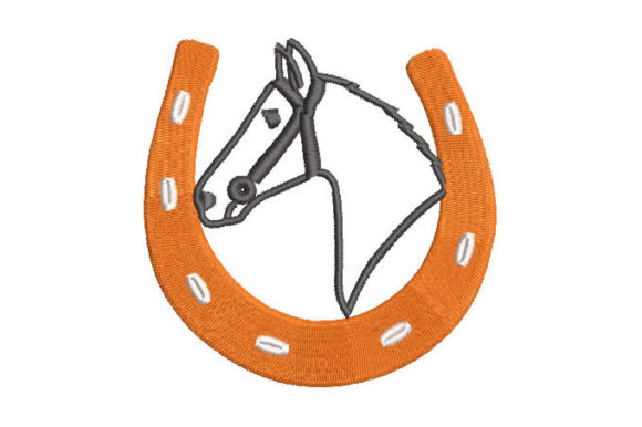 A Professional's Review of the Horseshoe with Horse Embroidery Design
