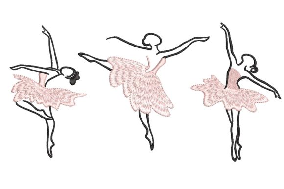 Ballerinas: A Seasonal Embroidery Design Review