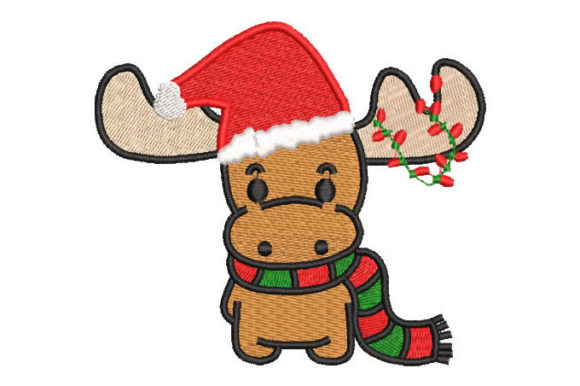 Christmas Reindeer with Lights Embroidery Review