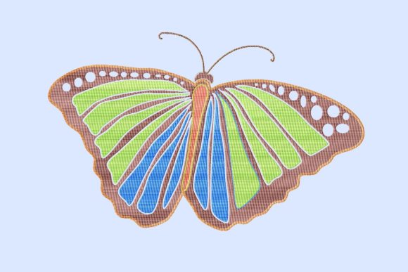 Evaluating the Cute Brown Fall Butterfly Embroidery Design