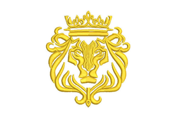 Lion Shield: An Embroidery Designer's Review for Personalized Gifts