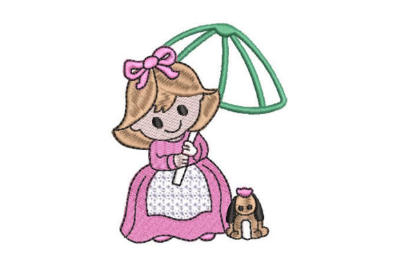 Princess with a Pet: A Review for Embroidery Projects