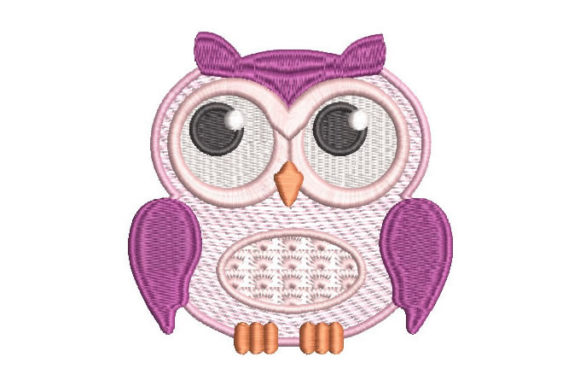 Purple Owl Embroidery Design Review