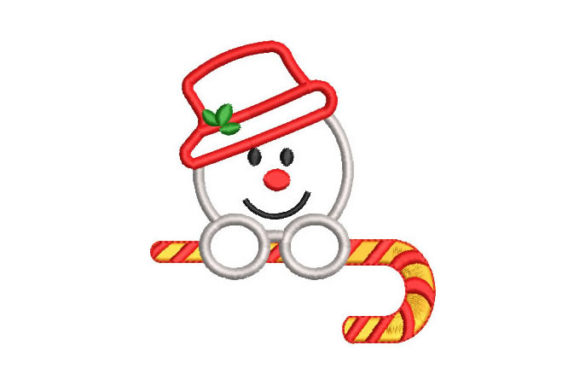 Snowman with Candy Embroidery: A Real Designer's Review