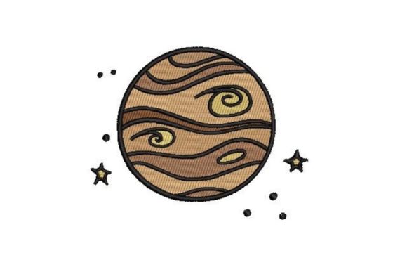 Venus: A Space-Themed Embroidery Gem for Holiday Collections