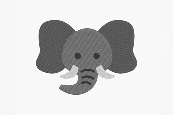 Why Elephant Face Cartoon Is a Perfect Gift Embroidery